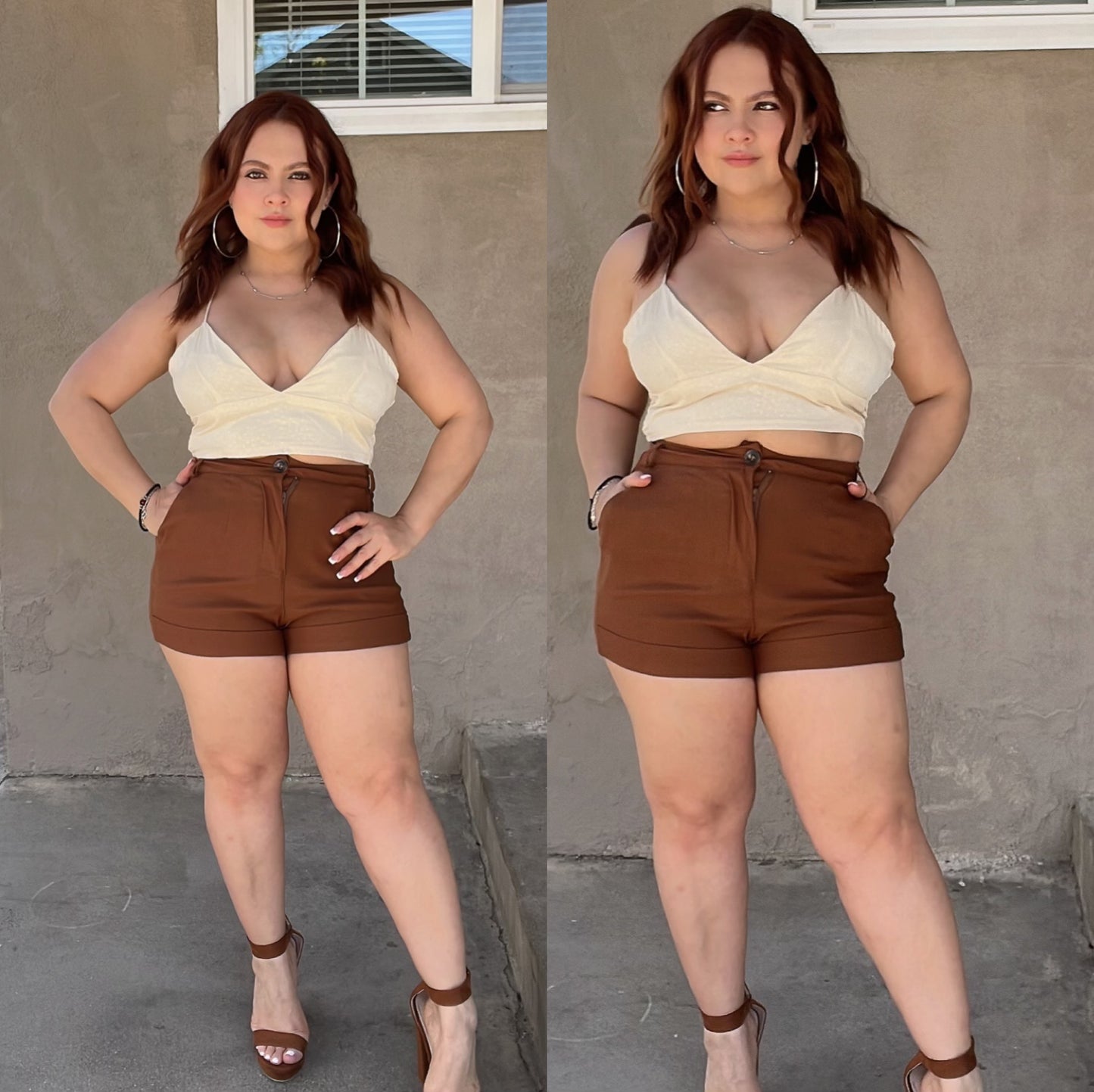 Katherine Shorts (Brown)