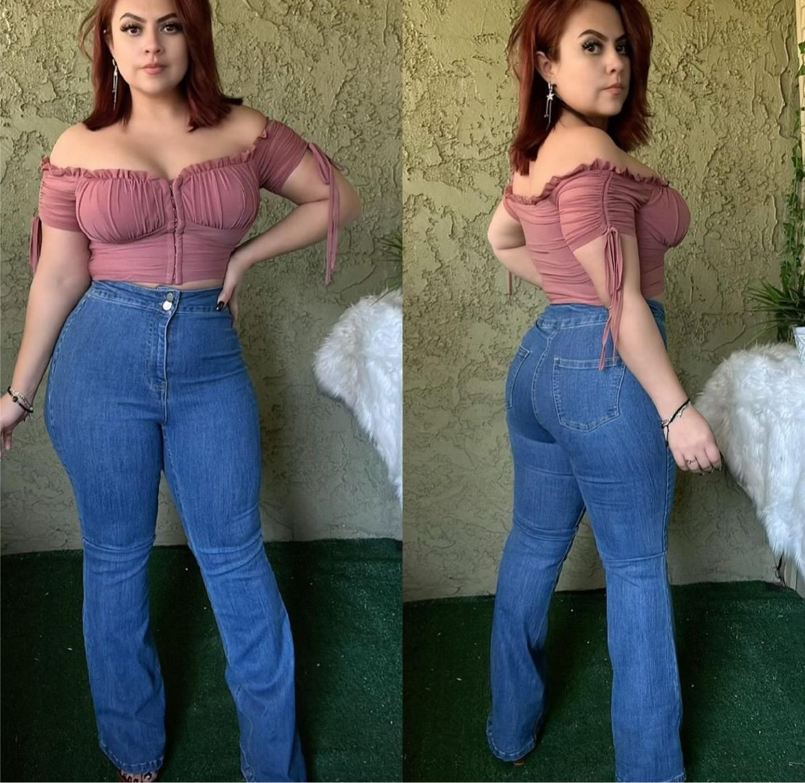 High Waist Jeans